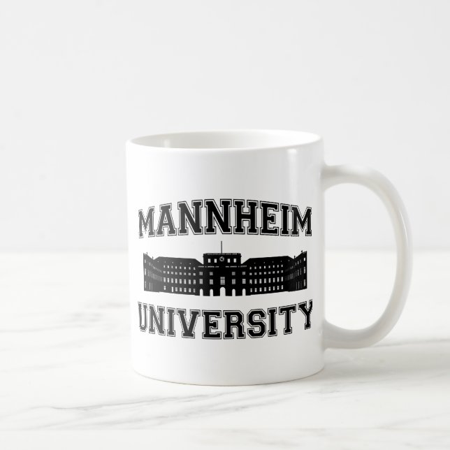 Caneca De Café Universität Mannheim / Universidade Mannheim (Direita)