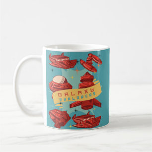 Caneca De Café universo galáxico