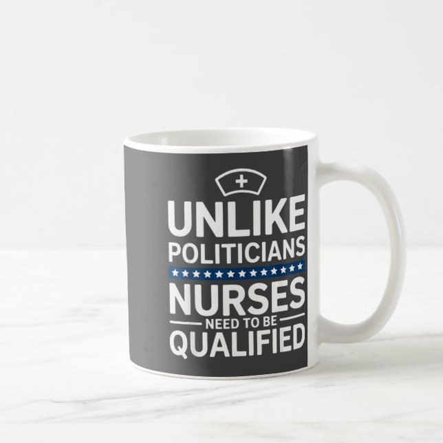 Caneca De Café Unlike Liticians Nurses Need To Be Qualified Sarca (Direita)
