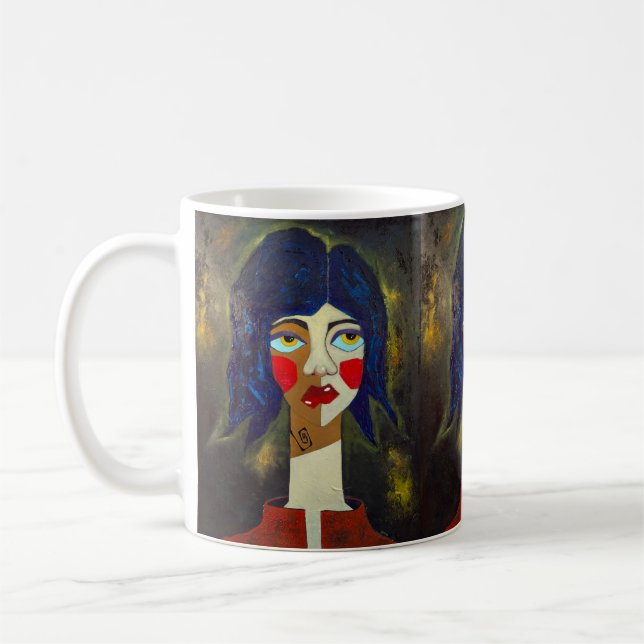 Caneca De Café "Unsettled" (Esquerda)