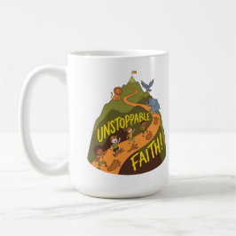 Caneca De Café Unstoppable Faith Adventure – Kids Nature Mountain