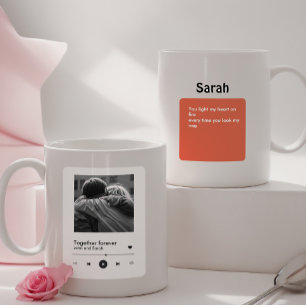 Caneca De Café Unwrap Love: Presente para Val de Casais Inspirado