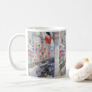 Caneca De Café Up the Avenue from 34th Street, maio de 1917, por