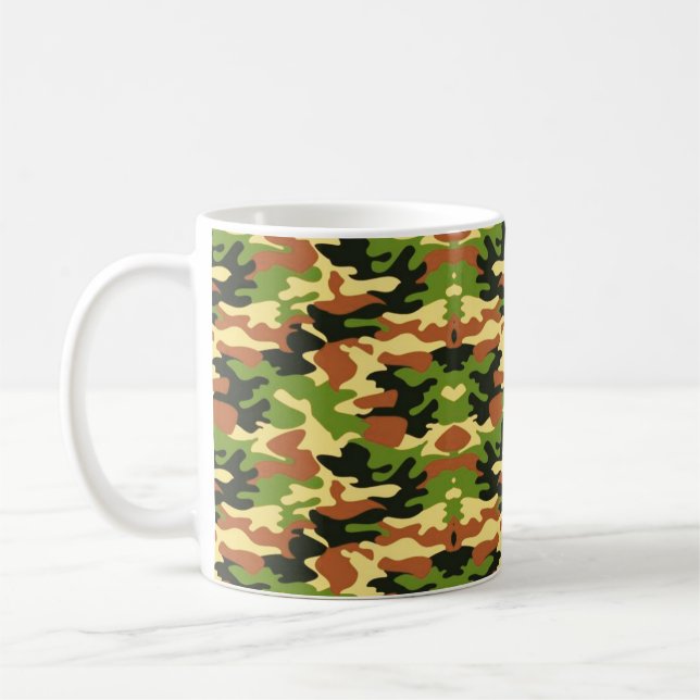 Caneca De Café Urban Camo Tactical (Esquerda)