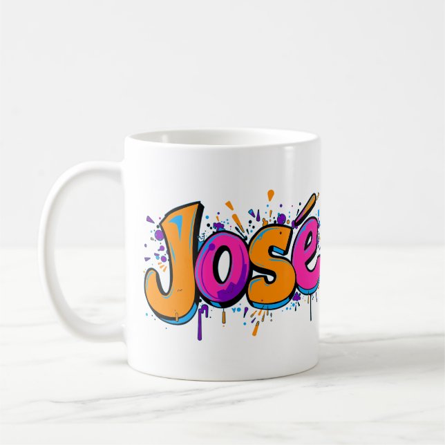 Caneca De Café Urban Comic Jose , 5 farbig (Esquerda)