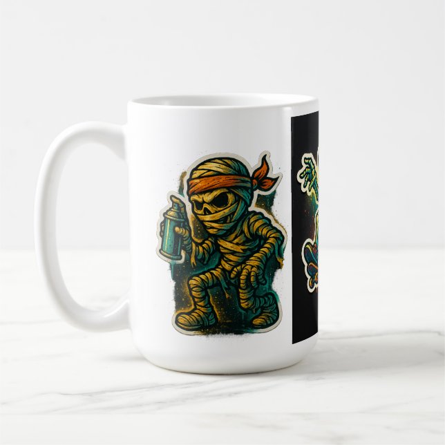Caneca De Café Urban Graffiti Mummy Mug (Esquerda)
