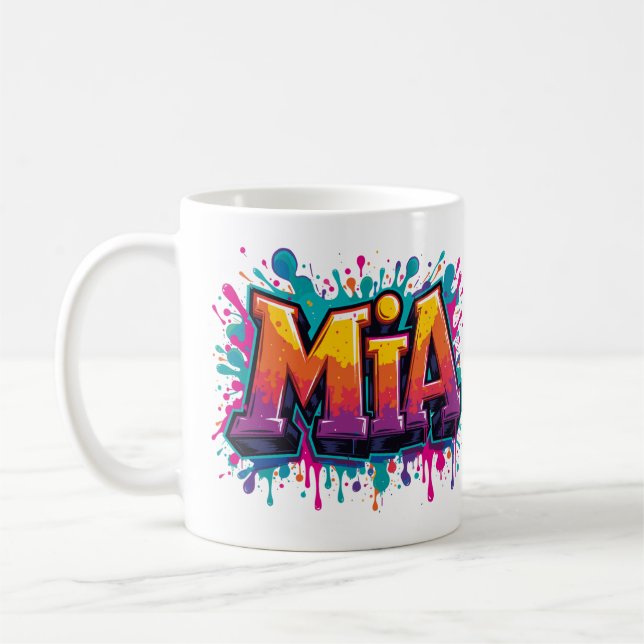 Caneca De Café Urban Vibes Mia 1 (Esquerda)