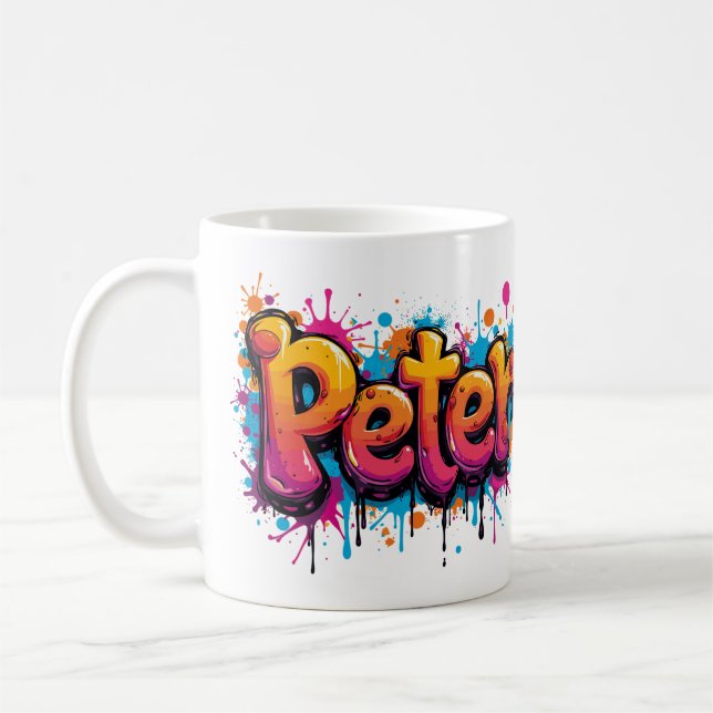 Caneca De Café Urban Vibes Peter 1 (Esquerda)