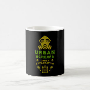 Caneca De Café Urbex de Exploração Urbana