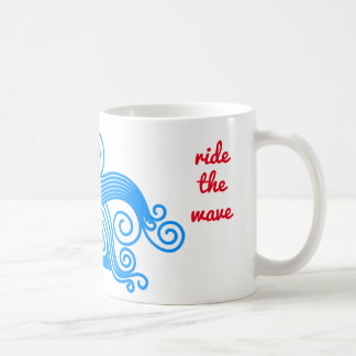 Caneca De Café Urge Surfing Ride The Wave