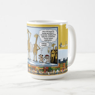 Caneca De Café Urina Jaz o Problema Jogo de Palavras Literal Cl