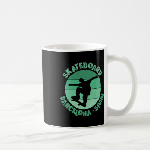 Caneca De Café Urn Skateboarder de Rcelona Skateboarding