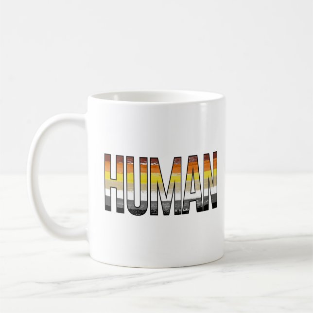 Caneca De Café Ursa Humano (Esquerda)