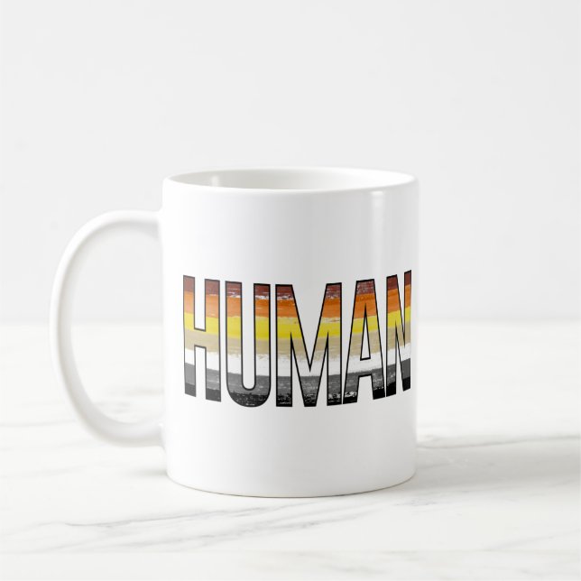Caneca De Café Ursa Humano (Esquerda)