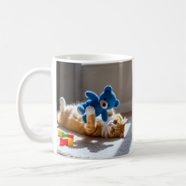 Caneca De Café Ursinho de Kitten Bonito (Esquerda)