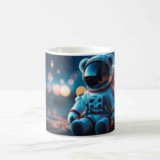 Caneca De Café Ursinho Espacial Sonhador (Centro)