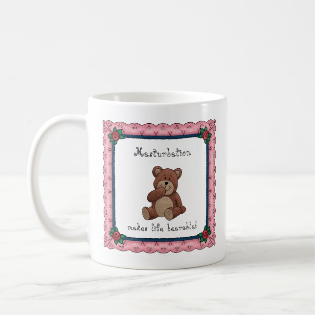 Caneca de Café Ursinho Malvado (Esquerda)