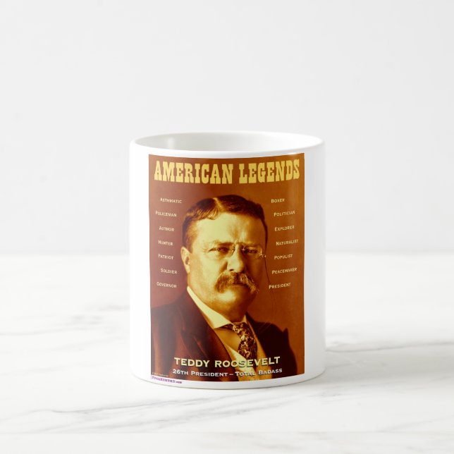 Caneca De Café Ursinho Roosevelt 11oz Mug (Centro)