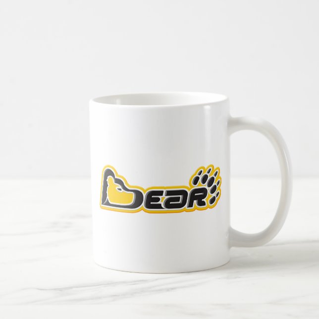 Caneca De Café Urso (Direita)