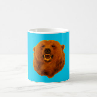 Caneca De Café Urso amarelo - azul 0n