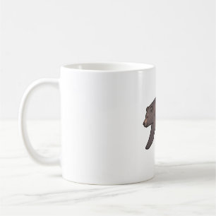 Caneca De Café Urso cinzento Magia