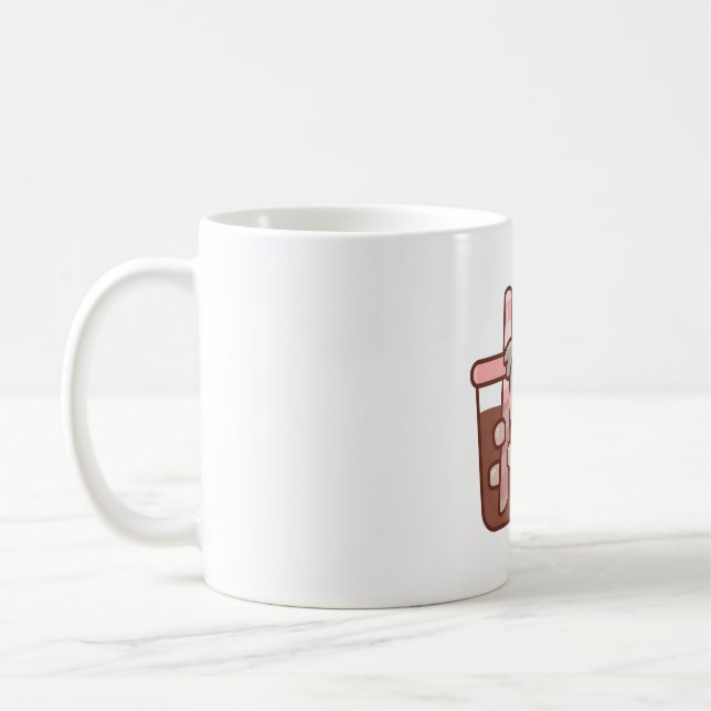 Caneca De Café Urso Coala Fofo Abraçando Café Gelado (Esquerda)