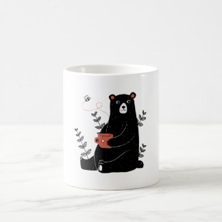 Caneca De Café Urso com Chá