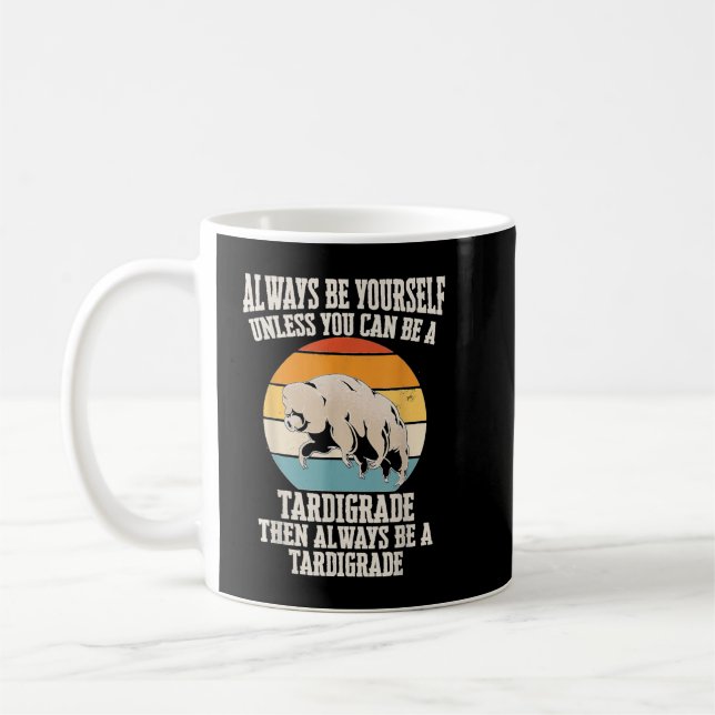 Caneca De Café Urso de Água Tardigrado (Esquerda)