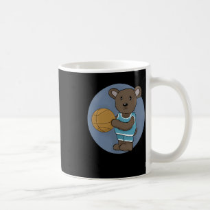 Caneca De Café Urso de Basquete