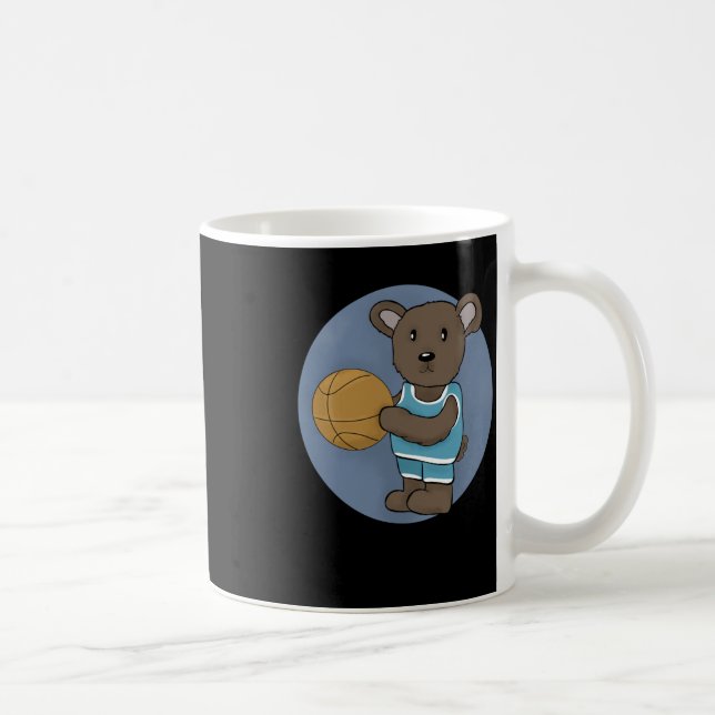 Caneca De Café Urso de Basquete (Direita)