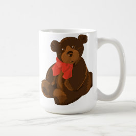 Caneca De Café Urso de desenho animado bonito
