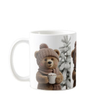 Urso de Inverno Aconchegante - Amante de Cacau Doc