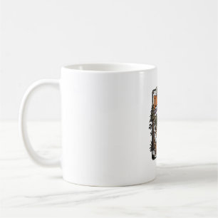 Caneca De Café Urso de Papai Engraçado de Acampamento Camisa de F