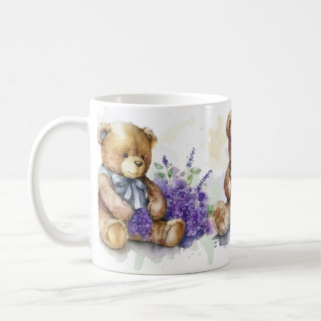 Caneca De Café Urso de pelúcia  (Esquerda)