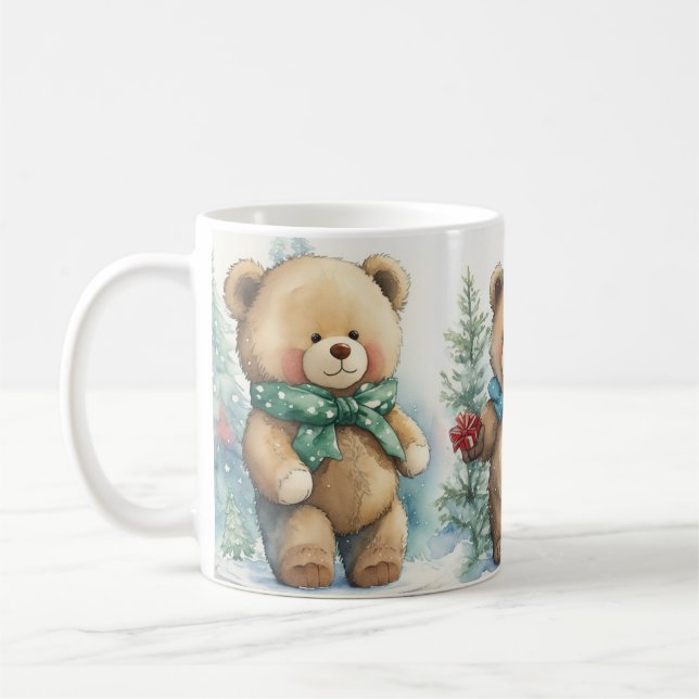 Caneca De Café Urso de pelúcia  (Esquerda)