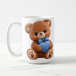 Caneca De Café Urso de Pelúcia