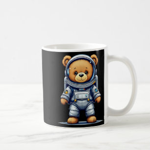 Caneca De Café Urso de pelúcia astronauta para meninos ciência es