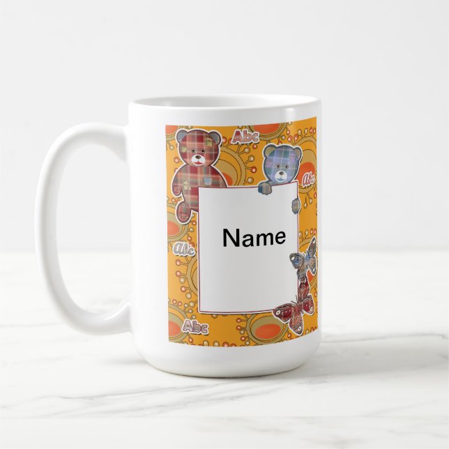 Caneca De Café Urso de pelúcia, bebê (Esquerda)