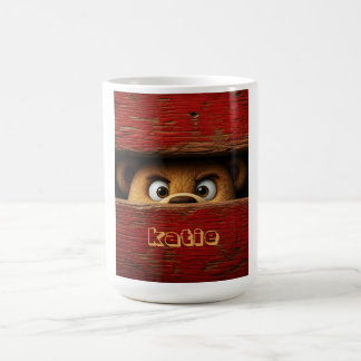 Caneca De Café Urso de pelúcia engraçado 