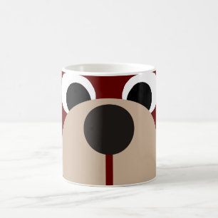 Caneca De Café Urso de sorriso