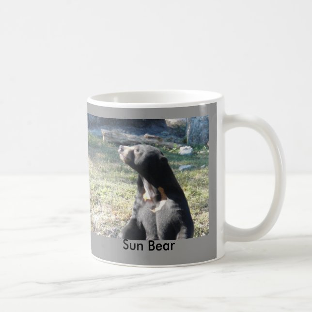 Caneca De Café Urso de Sun (Direita)