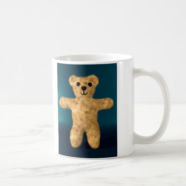 Caneca De Café Urso de Teddy (Direita)
