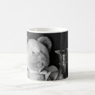Caneca De Café Urso de Teddy B/W
