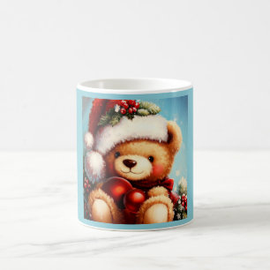 Caneca De Café Urso de Teddy de Natal 4