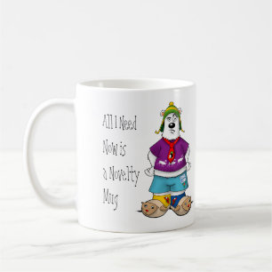 Caneca De Café Urso do Natal da novidade