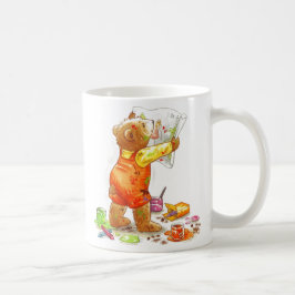 Caneca De Café Urso do pintor