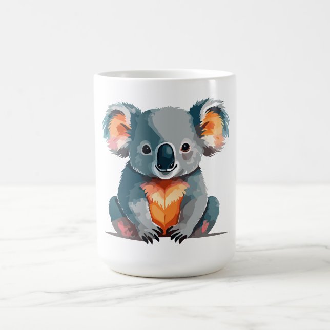 Caneca De Café Urso koala (Centro)
