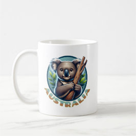 Caneca De Café Urso Koala Australiano