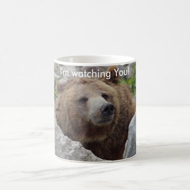 Caneca De Café Urso Kodiak (Centro)