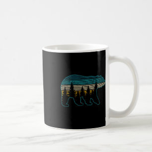 Caneca De Café Urso Natureza Grizzly Marrom Urso Preto Caminhada